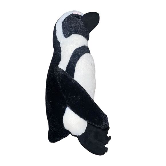 Fiesta 20" Penguin African Spotted Plush Toy Stuffed Black EUC - Picture 5 of 9
